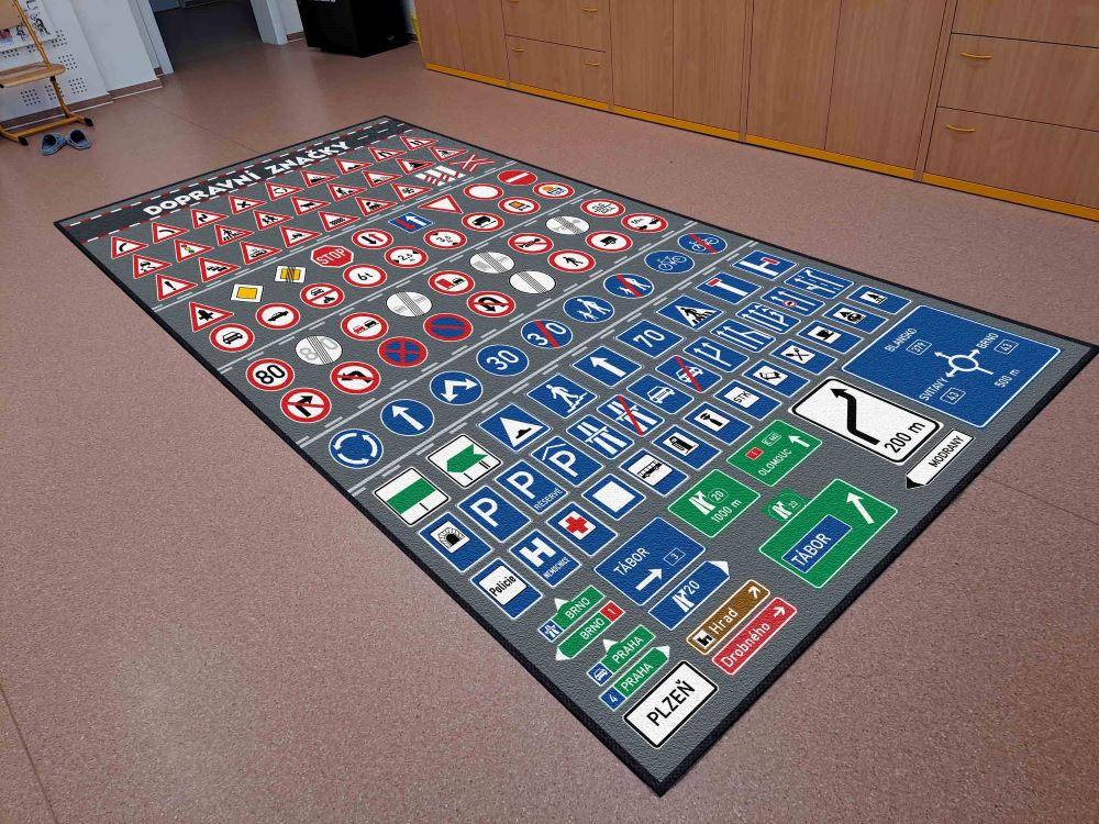 Didactic Carpets dopravní znacky hlavni