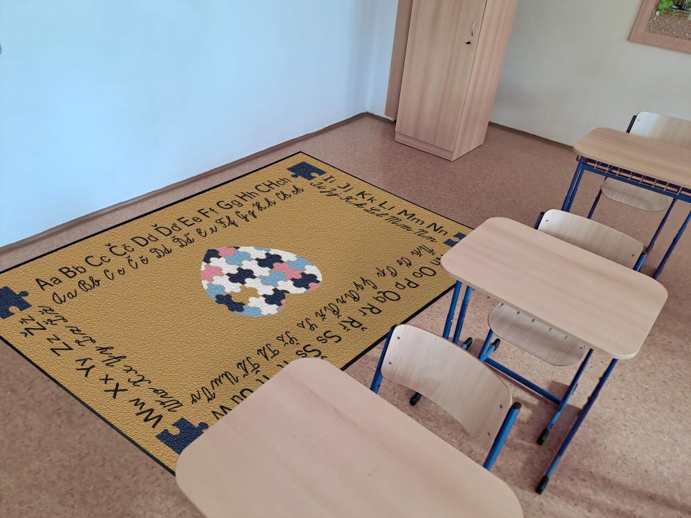 Didactic Carpets abeceda psaci pismo hlavni