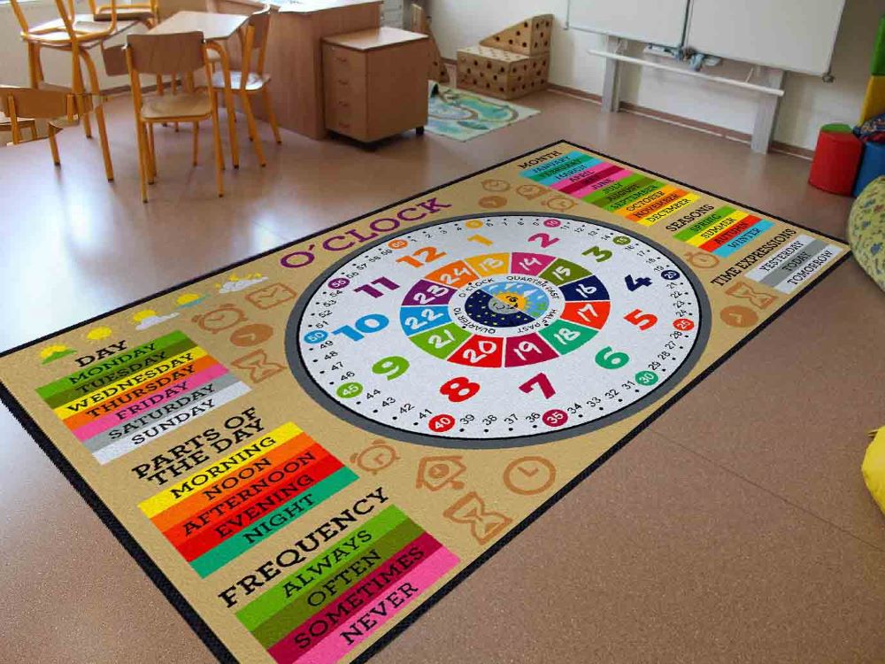 Didactic Carpets hodiny en 300x200 hlavni