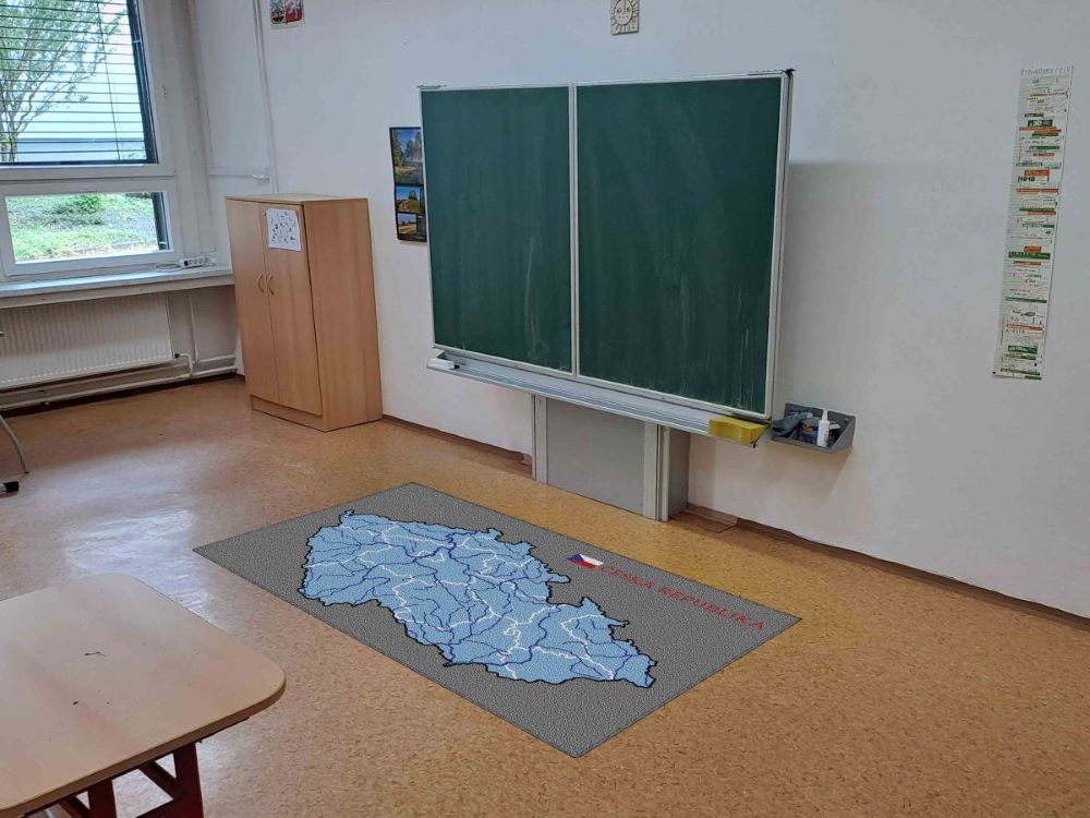 Didactic Carpets mapa vodstvo obsitie hlavni