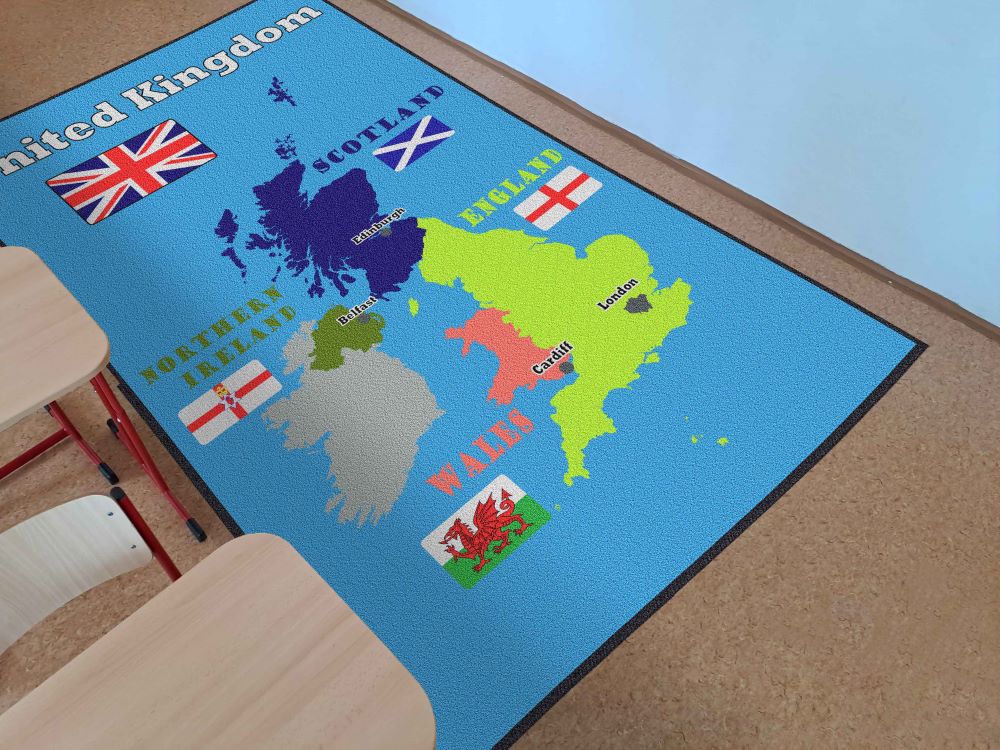 Didactic Carpets uk zeme detail