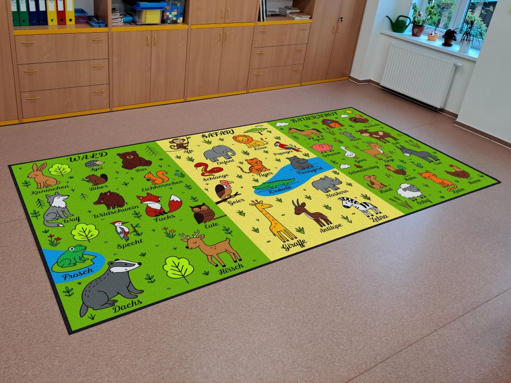 Didactic Carpets zviratka nemecky hlavni